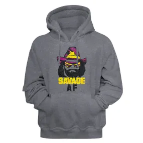 Macho Man Savage Af Men's Sweatshirt with Hood