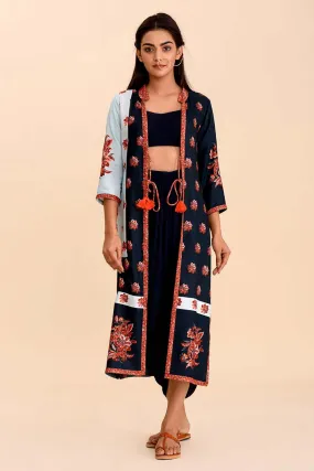 MALA - Printed Co-Ord Set with Jacket (Set of 3)