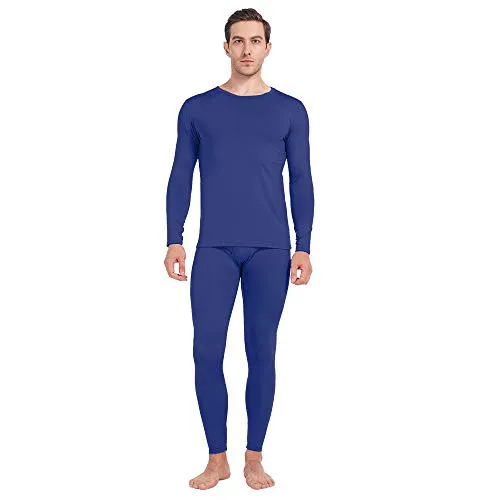 MANCYFIT Thermal Underwear for Men Long Johns Set Fleece Lined Ultra Soft
