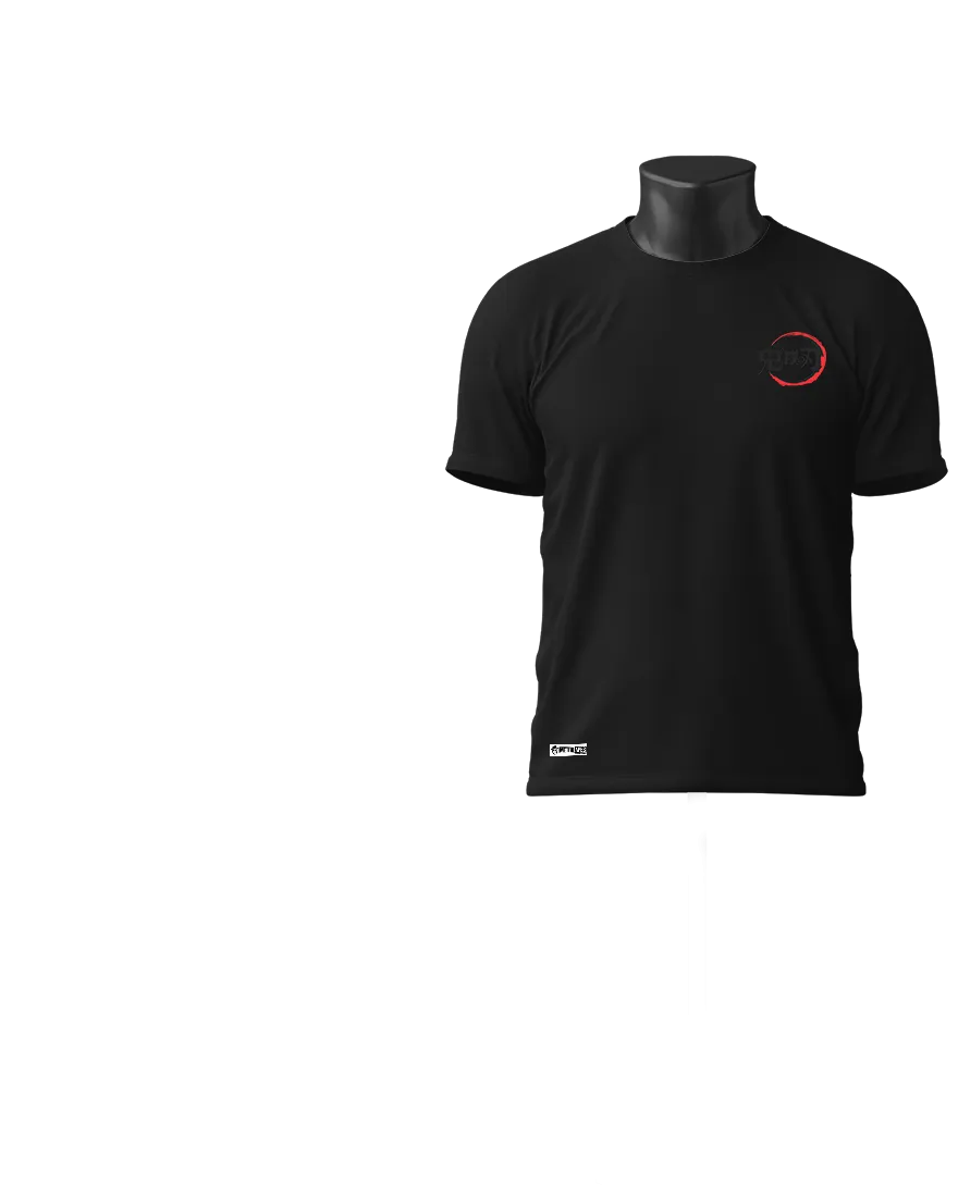 Mens Regular Tshirt Anime Demon Slayer Thunder