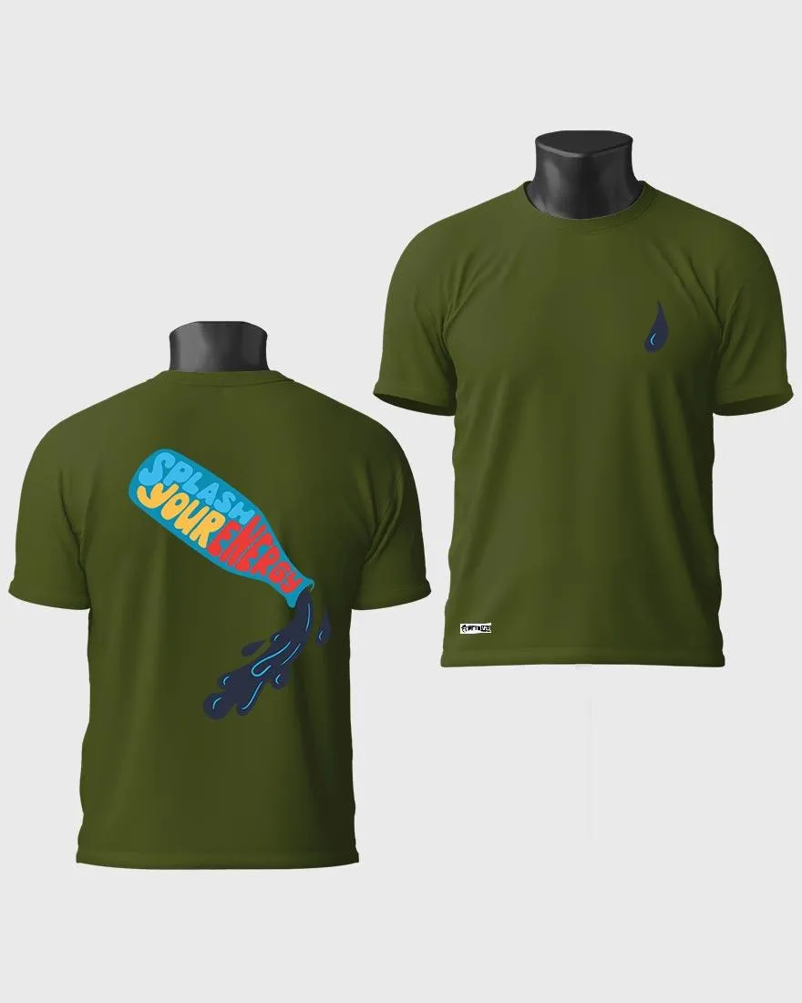 Mens Regular Tshirt Funky Energy