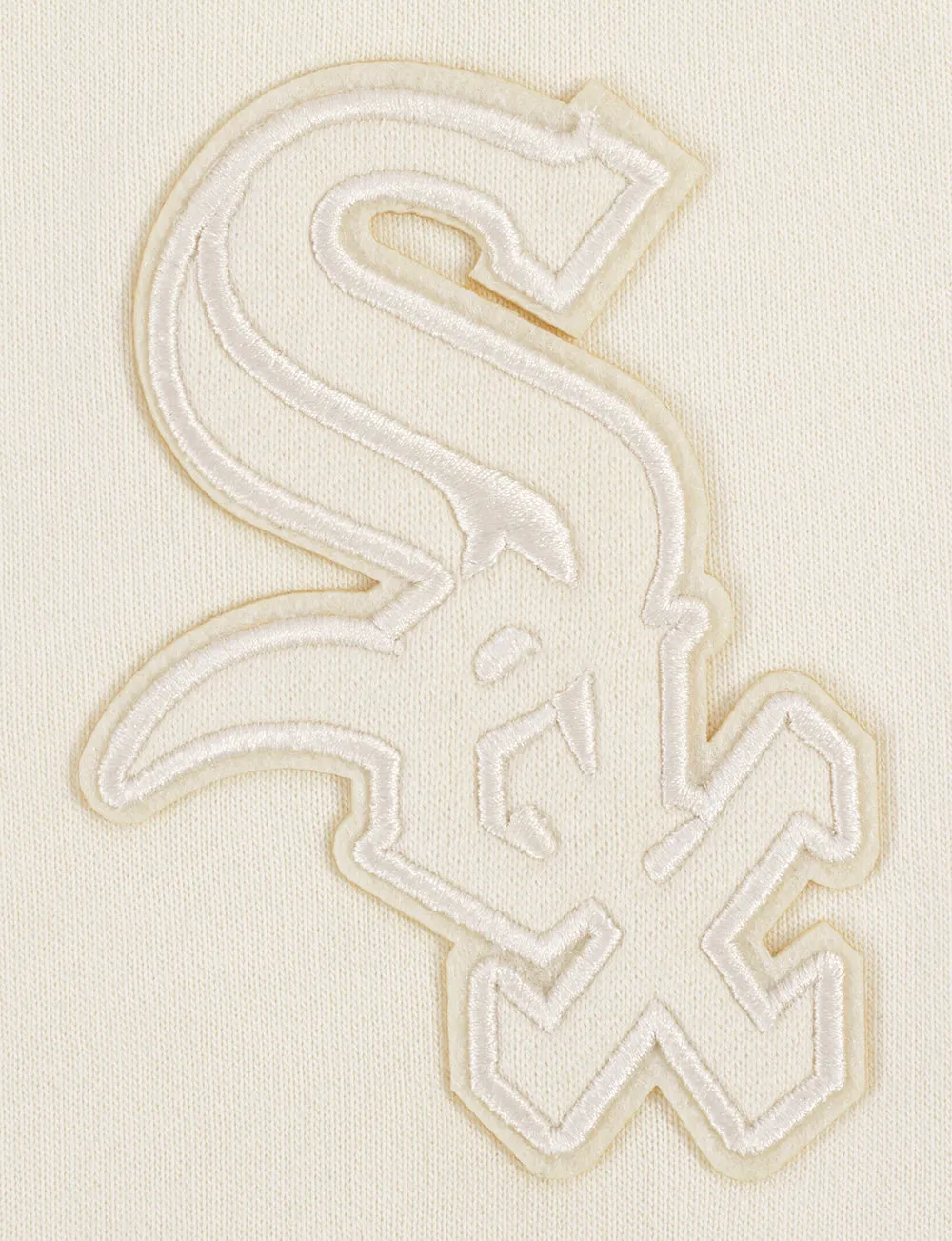 MLB CHICAGO WHITE SOX NEUTRAL WOMEN'S CREWNECK (EGGSHELL)