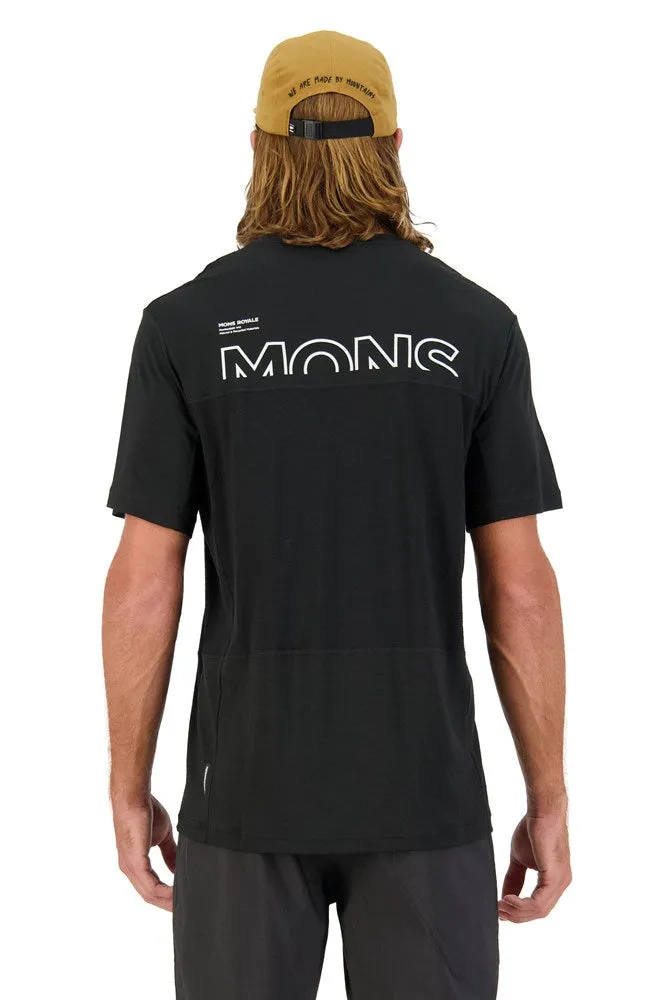 Mons Royale Tarn Merino Shift T-Shirt Black