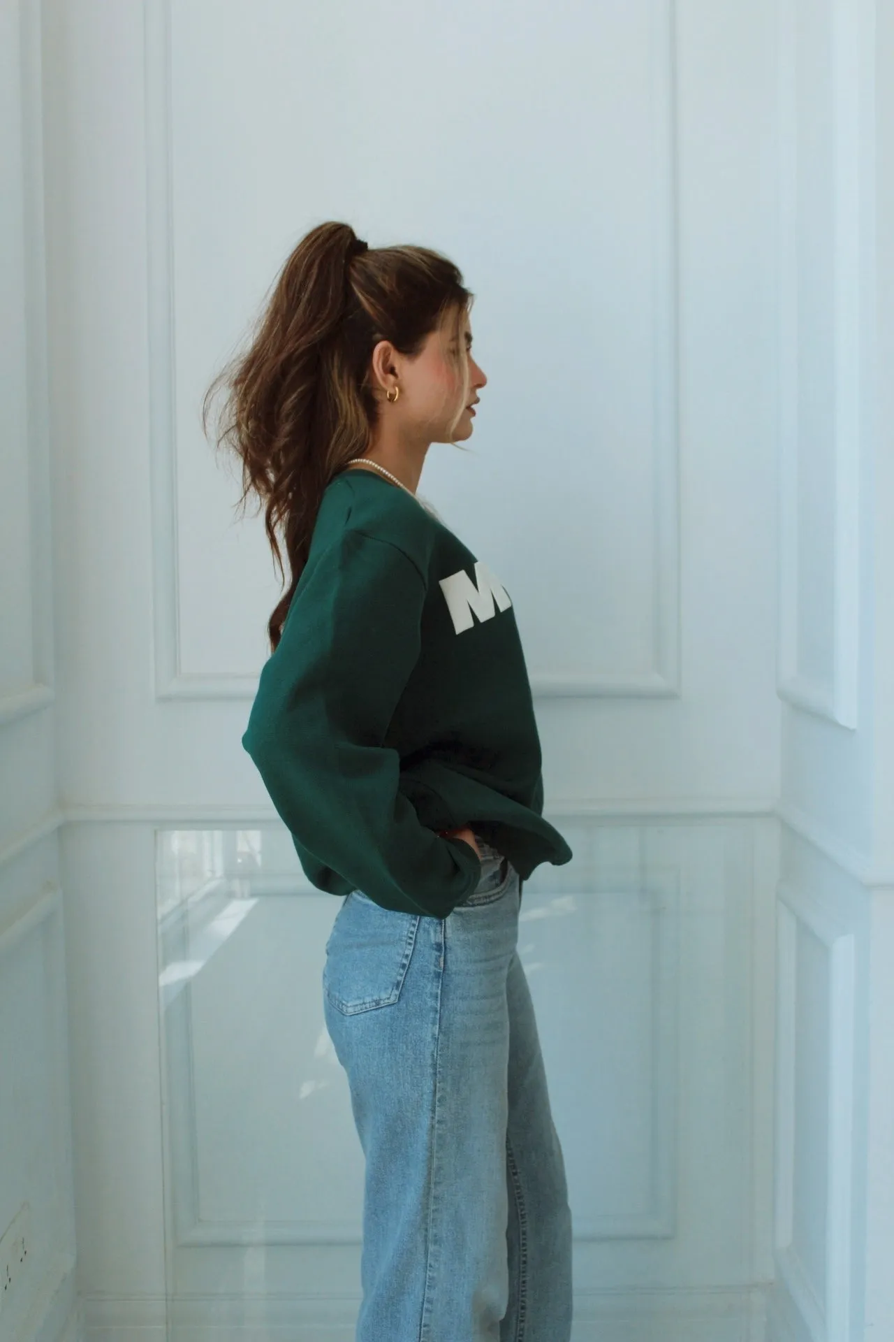 'MOOD' Oversized Sweatshirt