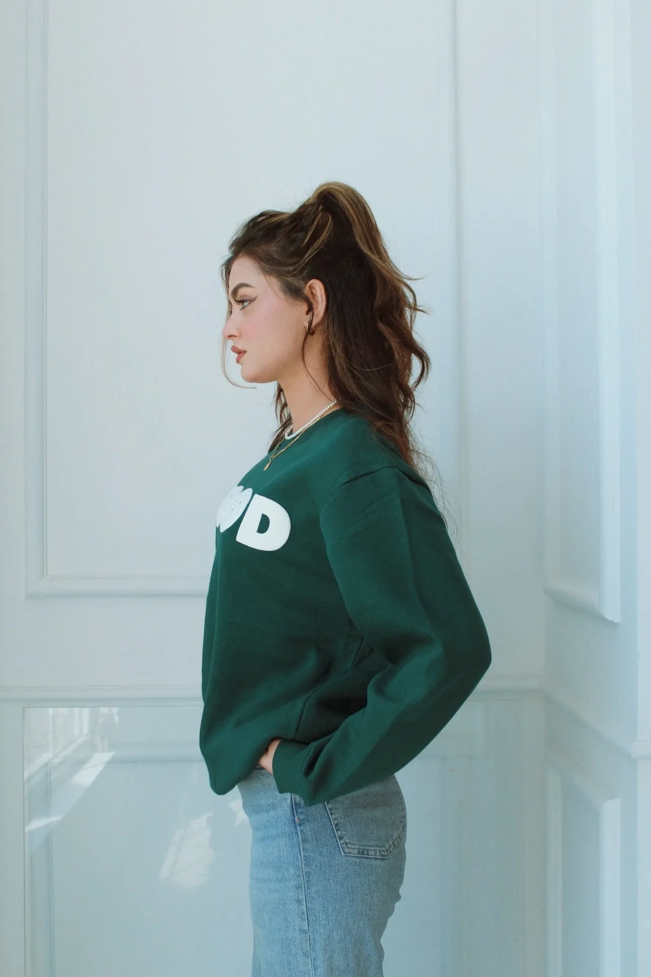 'MOOD' Oversized Sweatshirt
