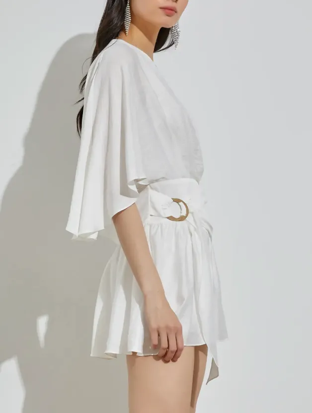 O Ring Wrap Dress