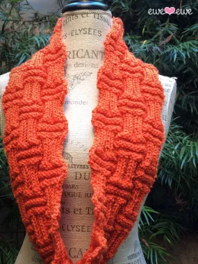 Or'ange Appeal Cowl PDF Knitting Pattern
