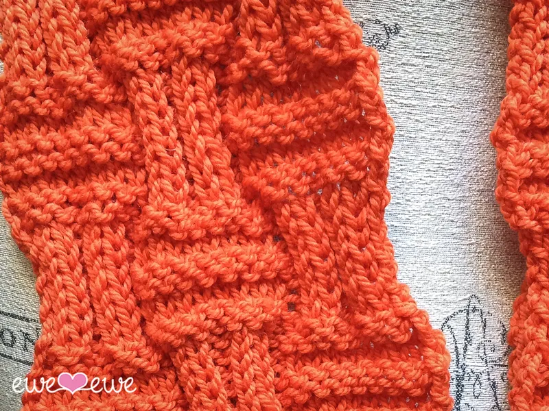 Or'ange Appeal Cowl PDF Knitting Pattern