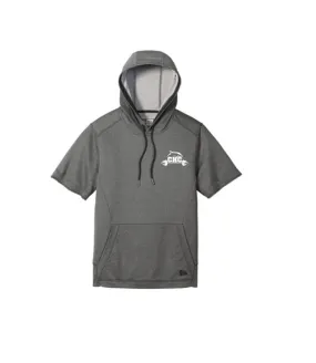 Performance Terry Short Sleeve Hoodie / Graphite / Cape Henry Strength & Conditioning
