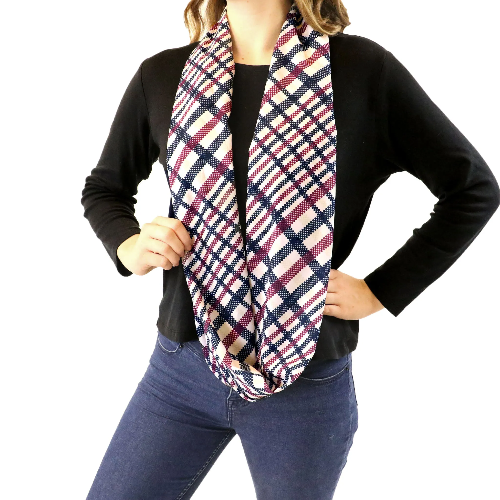 Potter Plaid Infinity Scarf