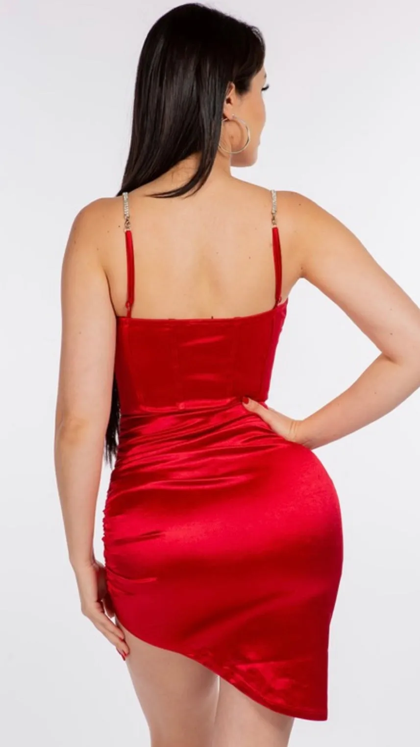 (Pre-Order) Allison Dress - Red