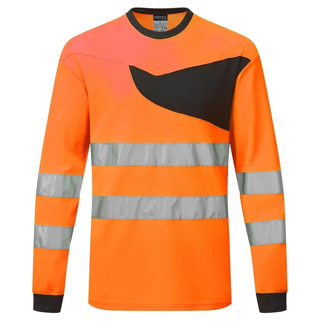 PW221 - PW2 hi-vis langærmet T-shirt