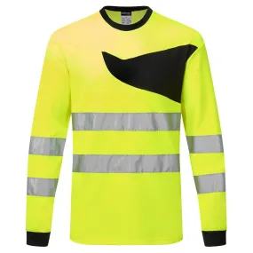 PW221 - PW2 hi-vis langærmet T-shirt