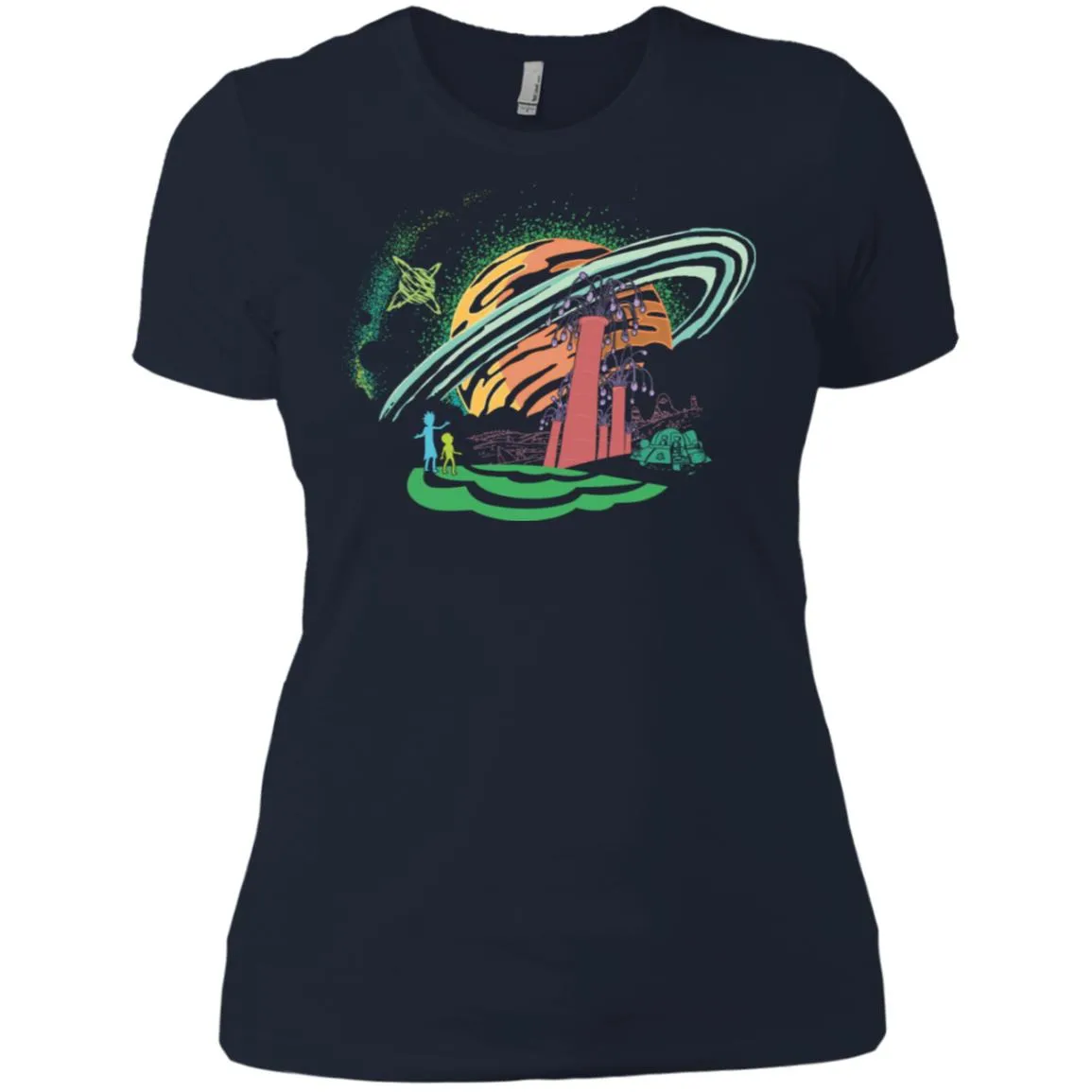Rick And Morty Dimension Women T-Shirt