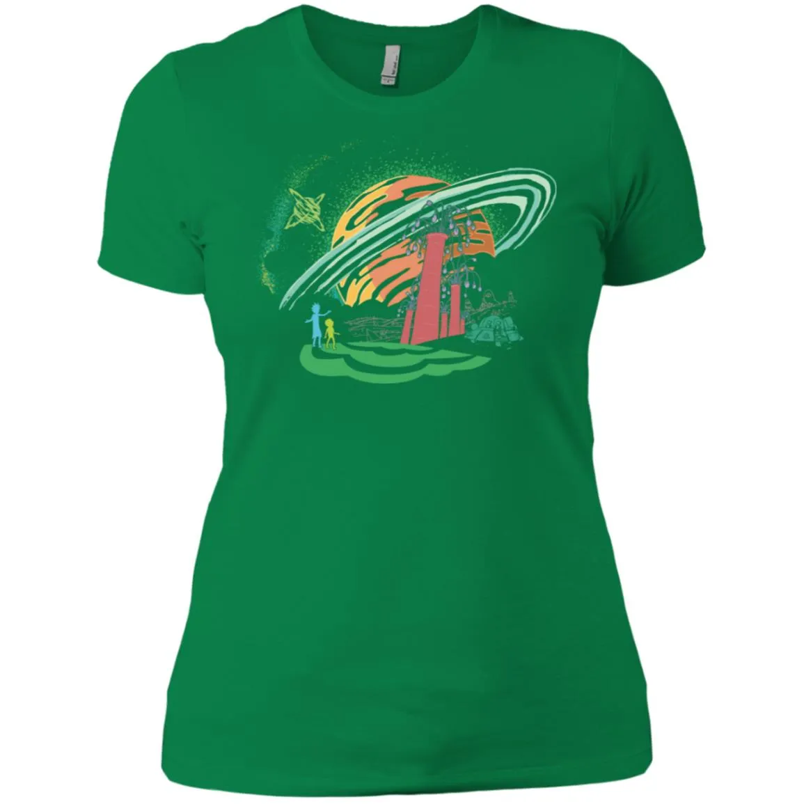Rick And Morty Dimension Women T-Shirt