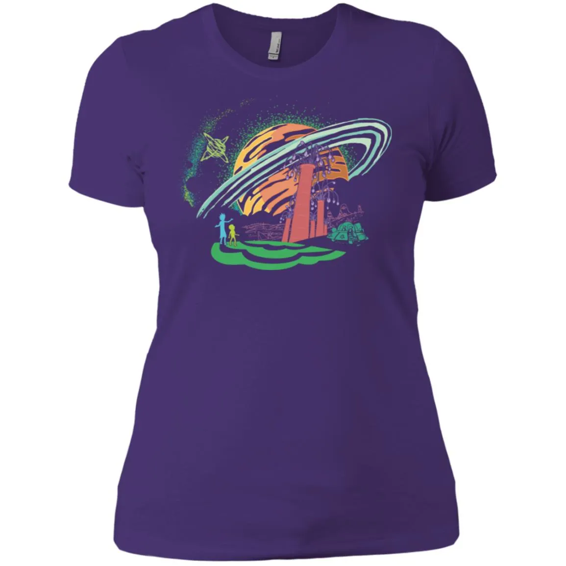 Rick And Morty Dimension Women T-Shirt
