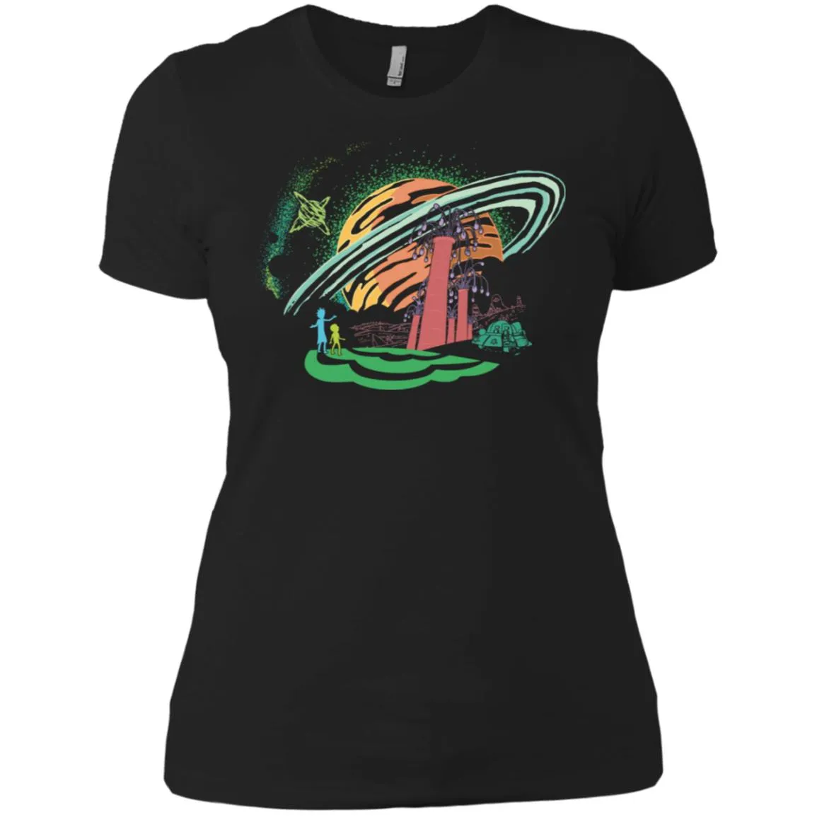 Rick And Morty Dimension Women T-Shirt