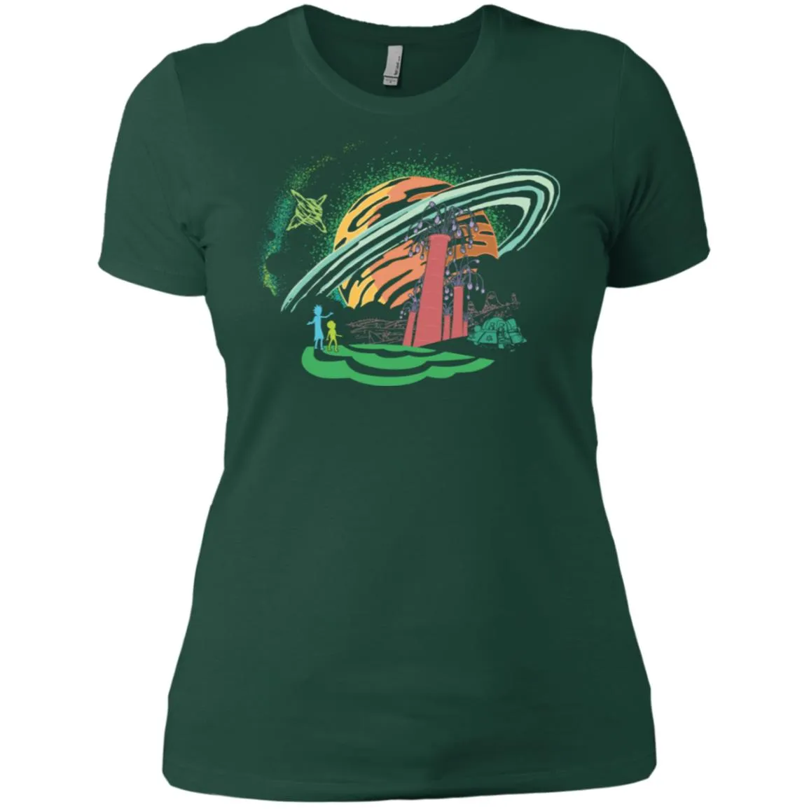 Rick And Morty Dimension Women T-Shirt