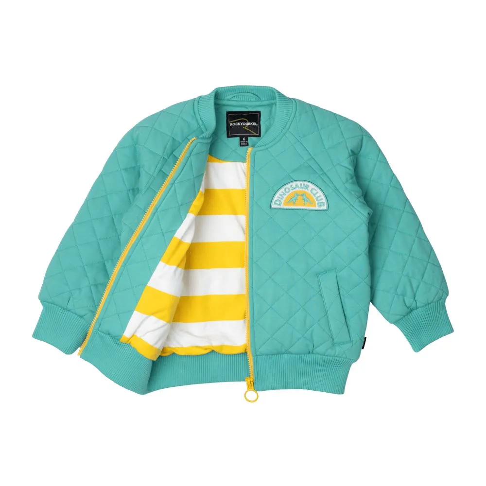 Rock Your Baby - Dino Club Quilted Jacket
