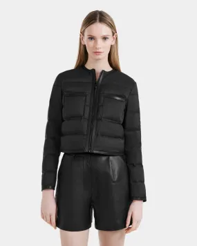 RUDSAK-8125033 MARKLE BLK QUILTED PUFFER JACKET