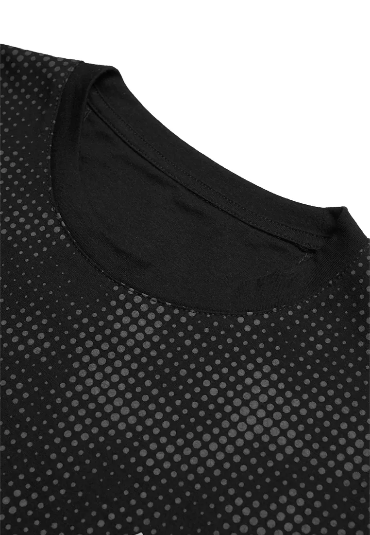 Ryusei Kaos Pria Hanaki FP Black