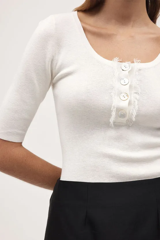 Shona Top - Ivory