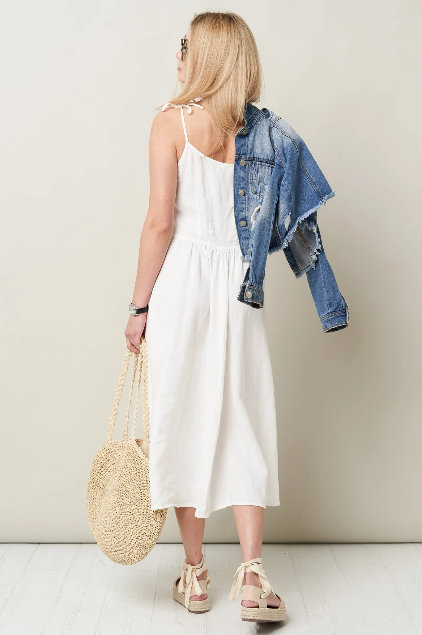 Summer linen dress Simone