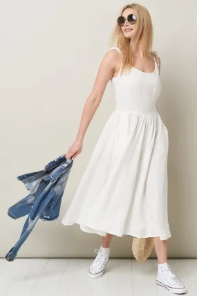 Summer linen dress Simone