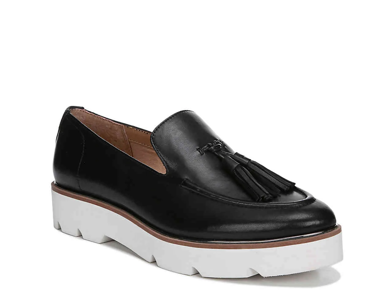 Tammer Black Franco Sarto Loafer Flats