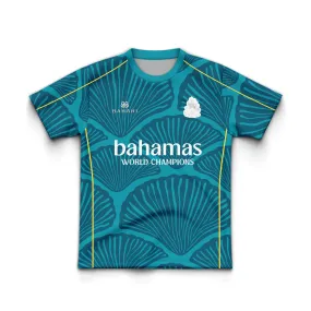 TEAM BAHAMAS 2024 TEE- AQUA