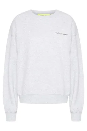 The Jogg Concept - Jcsaja Sweatshirt - 201747 Light Grey Melange