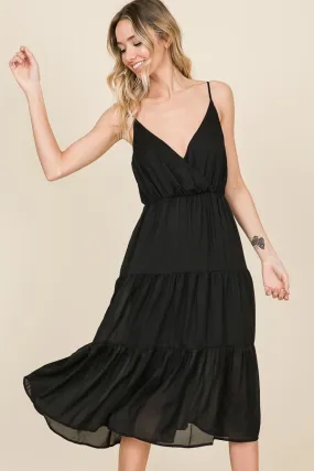 Tiered Midi Dress