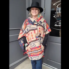 Toggle Cape - Sahara Zuni - Rhonda Stark - RSTG-ZS