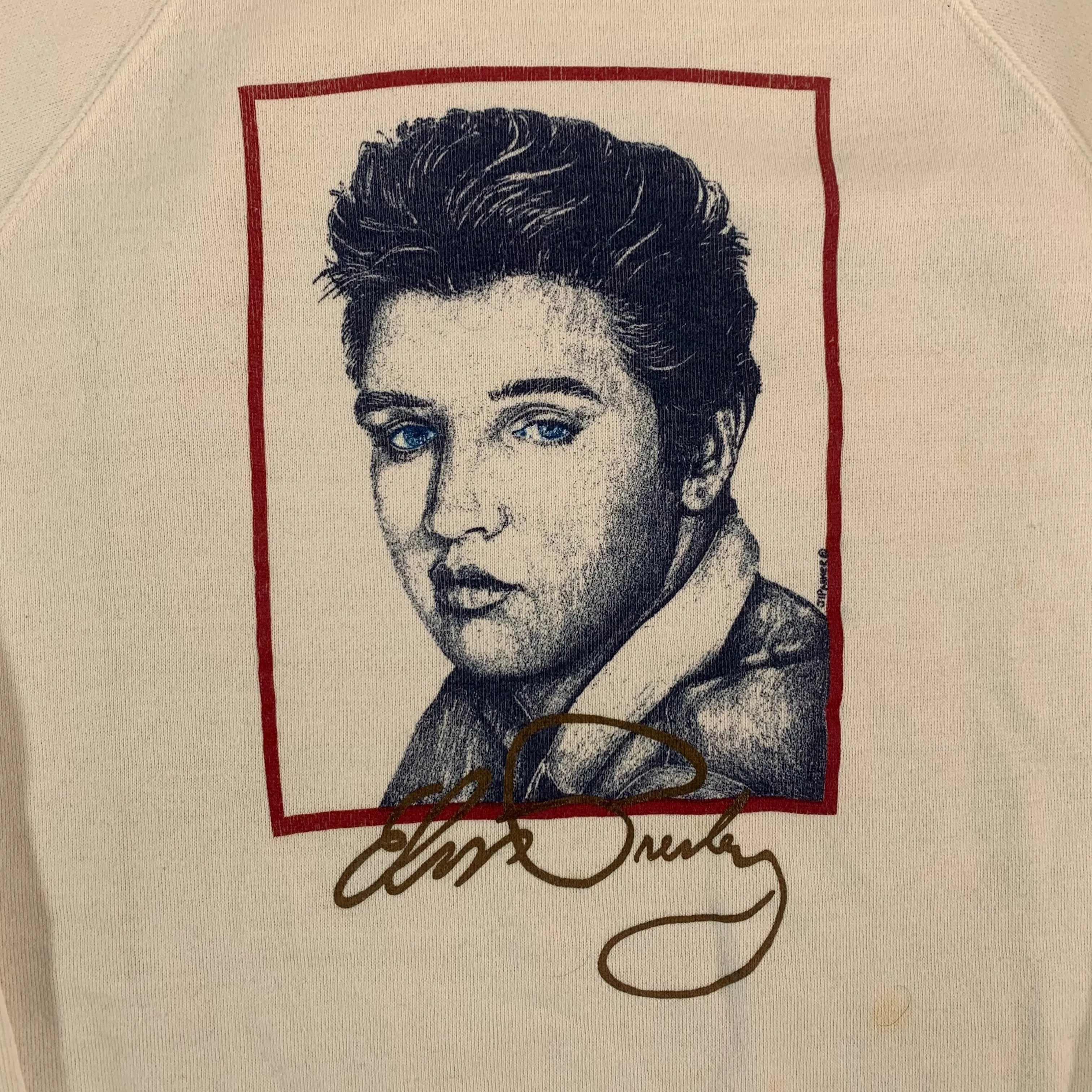 Vintage Elvis "Portrait" Raglan Sweatshirt