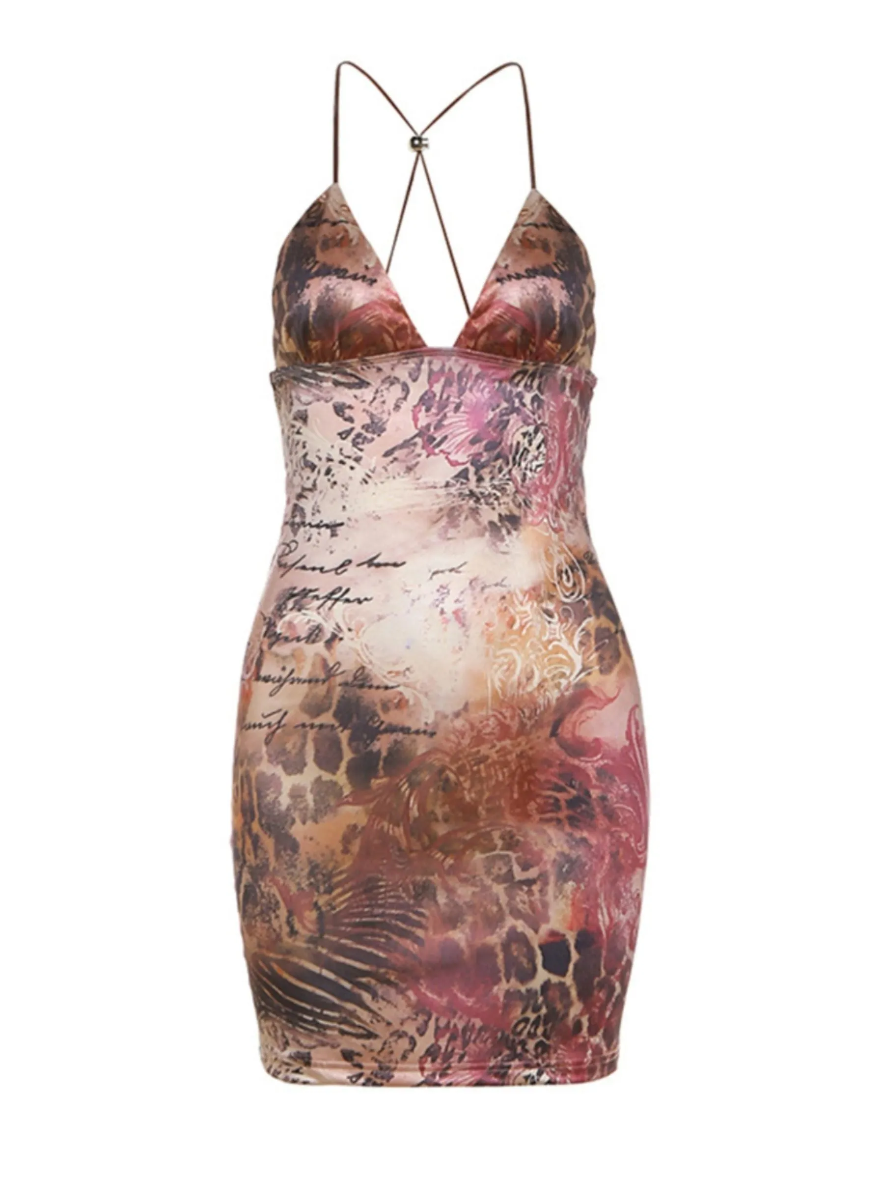 Vvsha Dreya Backless Mini Dress