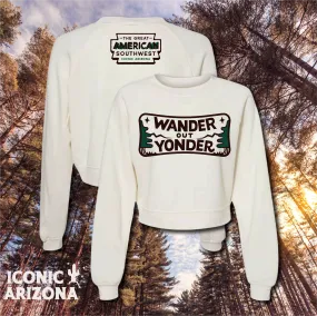 Wander Out Yonder Ladies Raglan Fleece - Final Sale