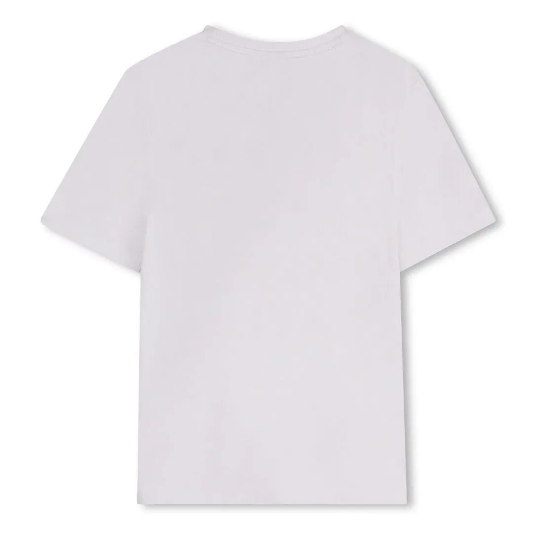 White Triple Logo T-Shirt
