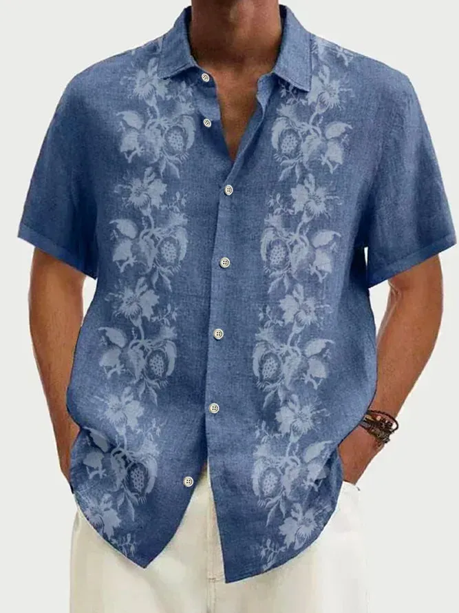 Wiaofellas  -  Abstract Pattern 3d Printing Summer Polo Men's Breathable Short Sleeved Polo Shirt Men's Lapel Men's Casual T-Shirt